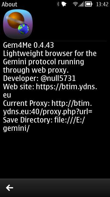 Screenschot from Nokia N8